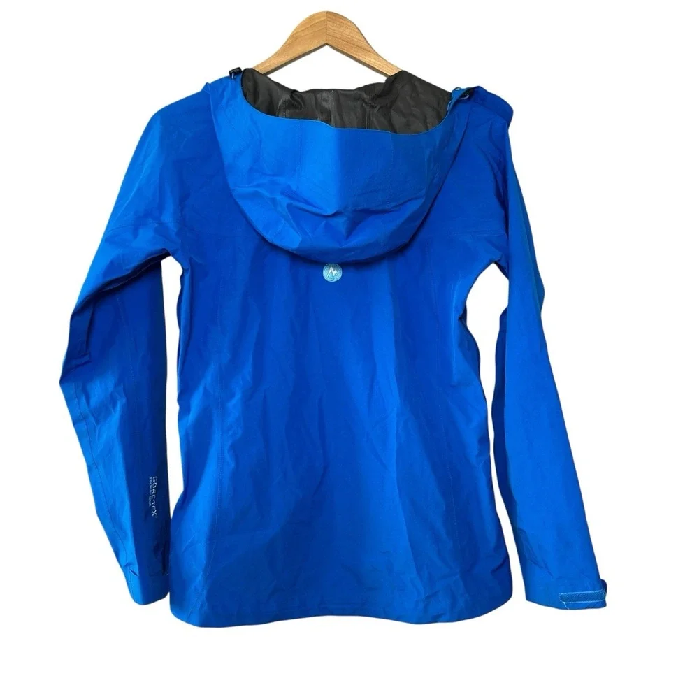 Marmot Gore-Tex Paclite‎ Rain Jacket Blue Men's Size S Waterproof Hiking
